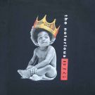 Men's The Notorious B.I.G Baby Biggie Big Poppa Ready to Die Black T-Shirt Tee