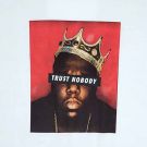 Men's Notorious BIG B.I.G. Biggie Smalls Retro White Trust Nobody T-Shirt Tee
