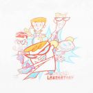 Cartoon Network Dexters Lab Laboratory Characters T-shirt Retro Cartoon Mens Tee