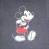 Men's Disney Disneyland Mickey Mouse Gray Retro Vintage Pocket T-Shirt Tee New