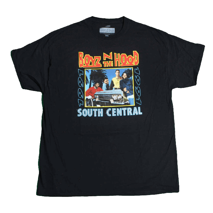 Boys N The Hood Movie One Sheet Ice Cube Dooky South Central Black T-Shirt Tee