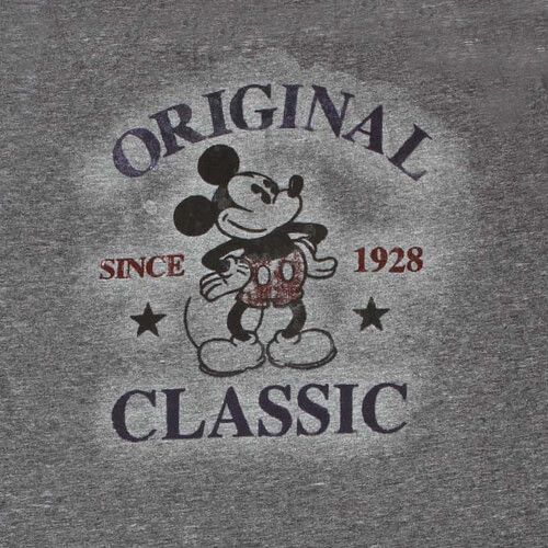 New Disney Disneyland Mickey Mouse Original Since 1928 Classic T-Shirt Tee