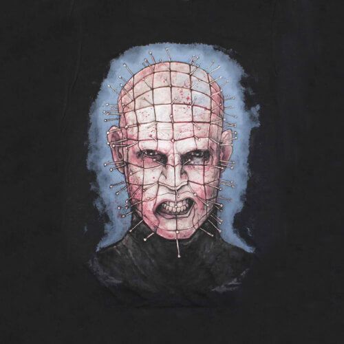 Hellraiser II Hell On Earth Horror Movie Vintage Classic T-Shirt Tee Black New