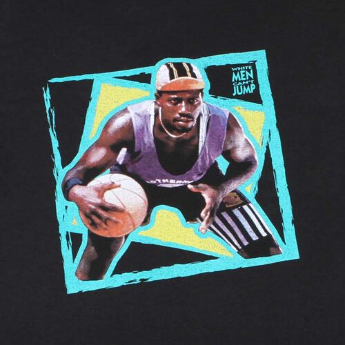 White Men Can't Jump Men's Movie T-Shirt New Black Wesley Snipes Sidney Deane